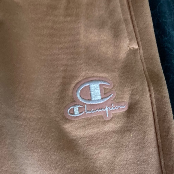 New Mens Champion Classic Fleece Sweatpants size large in Peach Grape - Picture 4 of 13